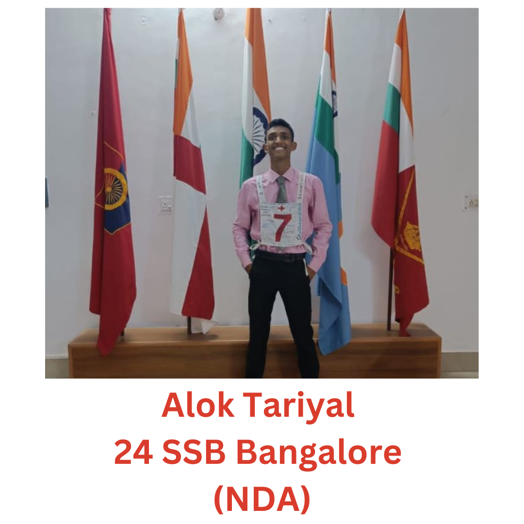 Alok Tariyal - 24 SSB Bangalore (NDA)